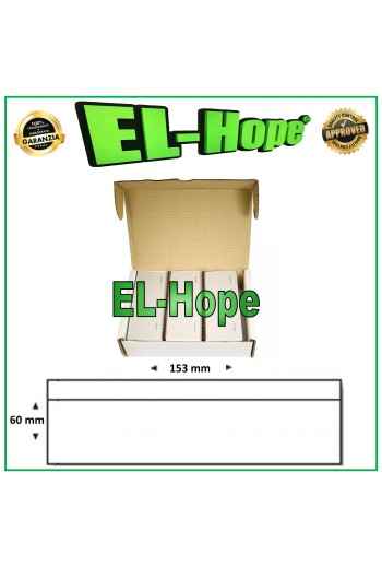 1000 ÉTIQUETTES ADHÉSIVES POUR POSTBASE 30 - 45 - 65 - 85 153 mm x 60 mm