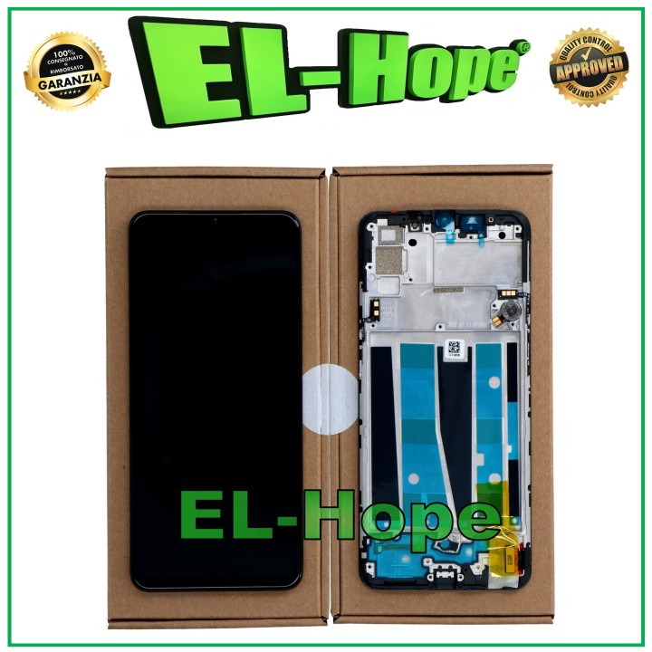 Écran tactile LCD OLED + cadre de service d origine OPPO A91 CPH2021 PCPM00 PCPT00