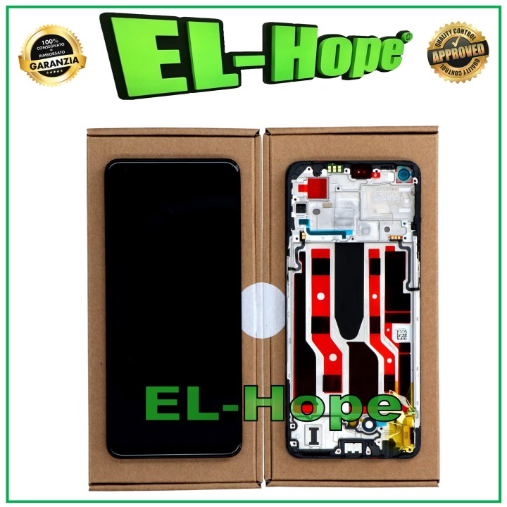 Cadre d e'cran tactile LCD, service d origine pour Oppo Reno 8 Lite / Reno 7 Lite / 7 Z 5G