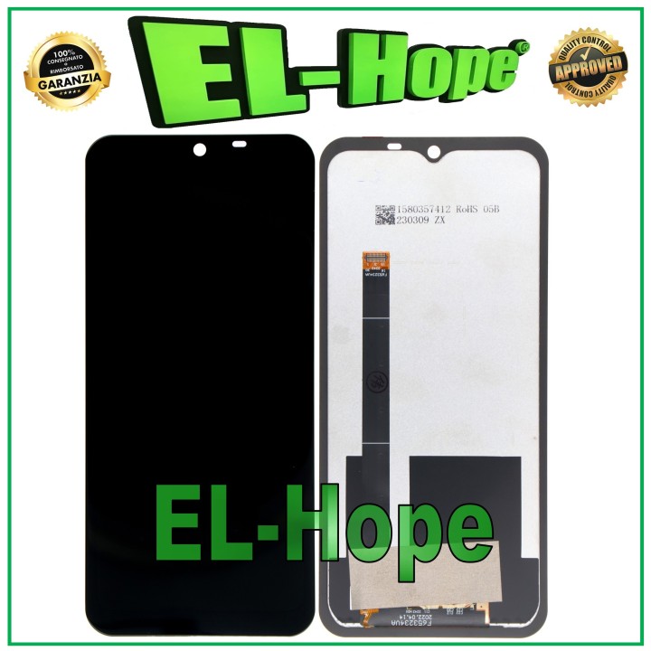Écran LCD pour e'cran tactile Hotwav W10 Pro, e'cran en verre assemble'