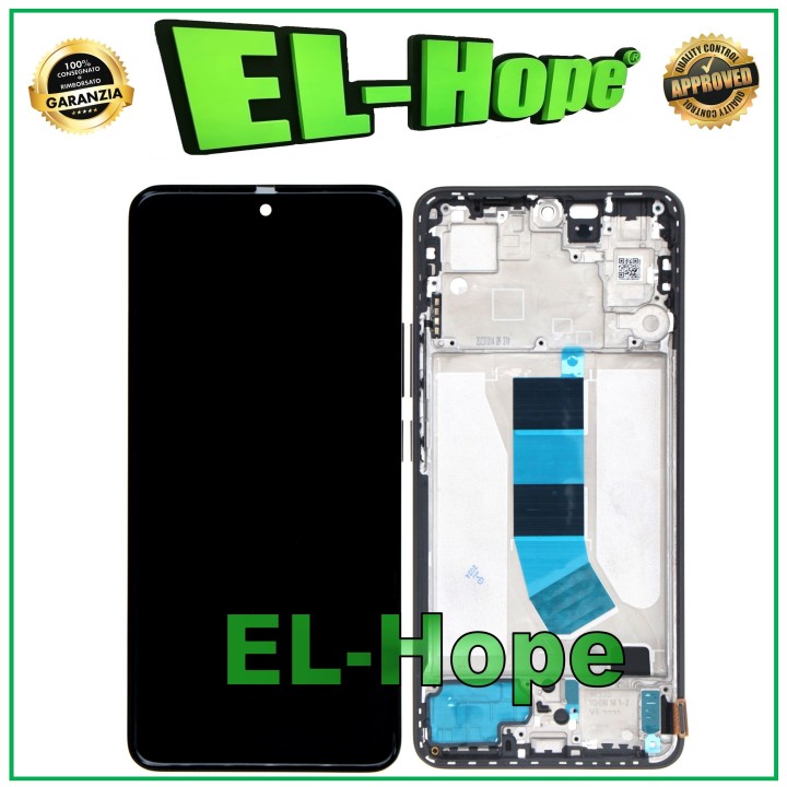 Écran LCD TFT pour Xiaomi Redmi Note 13 4G 23124RA7EO, e'cran tactile noir