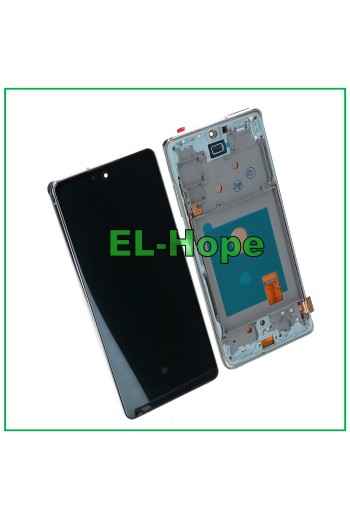 Écran tactile LCD OLED + châssis pour Samsung Galaxy S20 FE SM G780F G781 Blanc