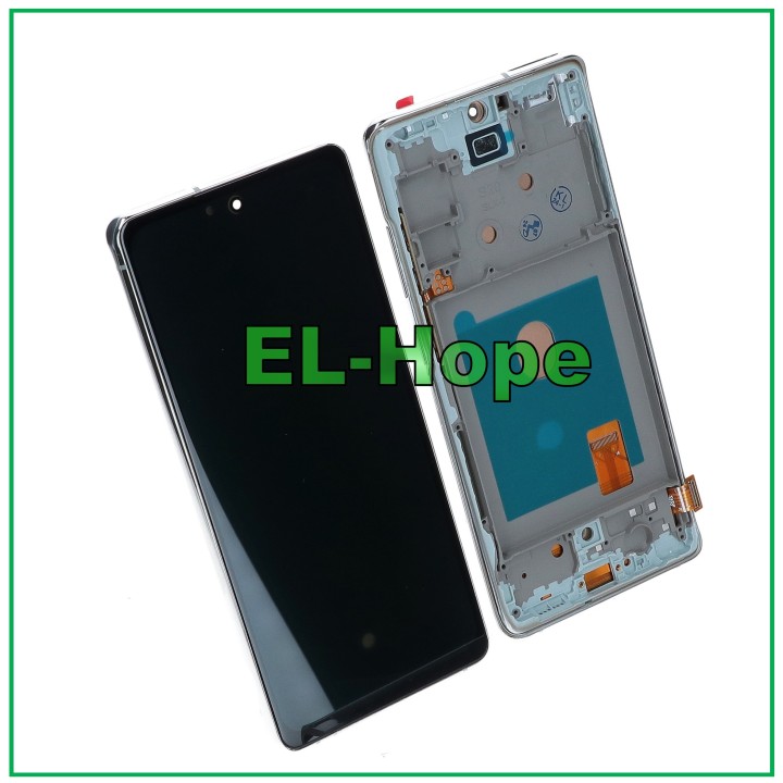 Écran tactile LCD OLED + châssis pour Samsung Galaxy S20 FE SM G780F G781 Blanc