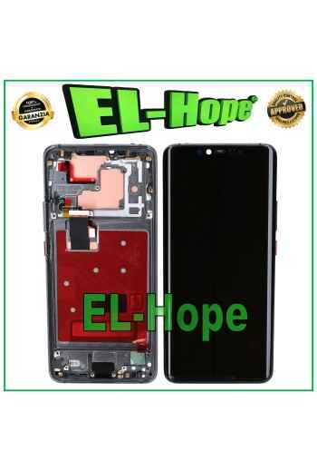 Écran LCD OLED + châssis pour Huawei Mate 20 Pro (LYA-L09/LYA-L29) tactile noir