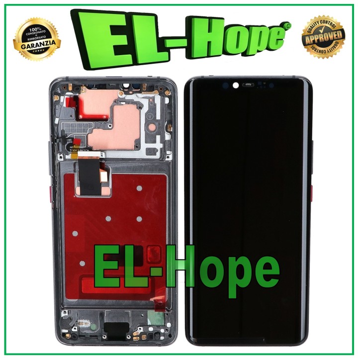 Écran LCD OLED + châssis pour Huawei Mate 20 Pro (LYA-L09/LYA-L29) tactile noir