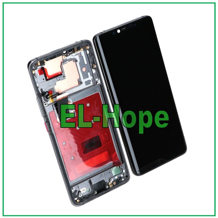 Écran LCD OLED + châssis pour Huawei Mate 20 Pro (LYA-L09/LYA-L29) tactile noir