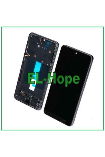 Écran LCD TFT tactile noir pour Samsung Galaxy S21 FE SM-G990B