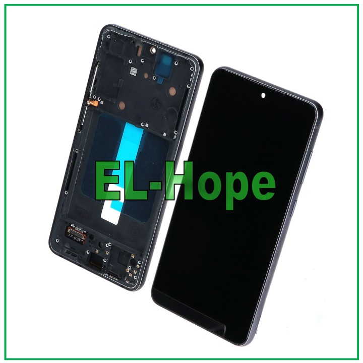 Écran LCD TFT tactile noir pour Samsung Galaxy S21 FE SM-G990B