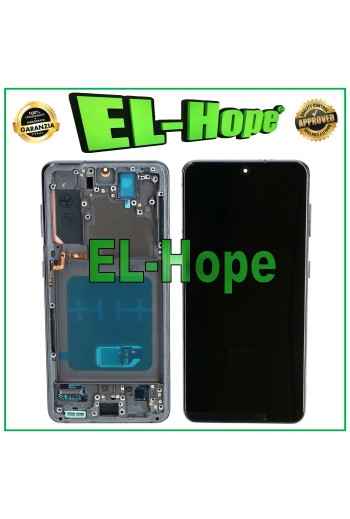 Écran LCD OLED pour Samsung Galaxy S21 SM-G991, e'cran tactile en verre noir