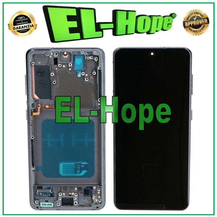 Écran LCD OLED pour Samsung Galaxy S21 SM-G991, e'cran tactile en verre noir