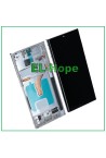 Écran LCD OLED + châssis tactile pour Samsung Galaxy S22 Ultra 2022 SM-S908 Blanc