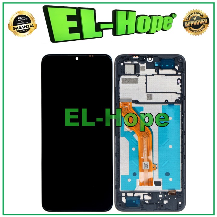 Écran LCD + cadre pour TCL 40 SE T610K T610K2, e'cran tactile en verre noir