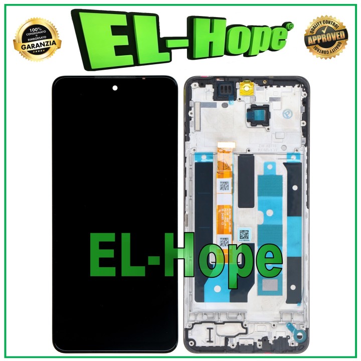 Écran LCD + châssis pour Oppo Realme 12X 5G RMX3998 / C65 5G Écran tactile en verre