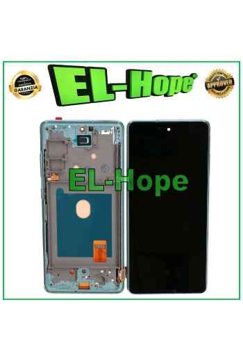 Écran tactile LCD OLED + cadre pour Samsung Galaxy S20 FE SM G780F G781 Vert