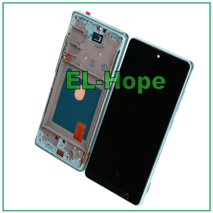 Écran tactile LCD OLED + cadre pour Samsung Galaxy S20 FE SM G780F G781 Vert