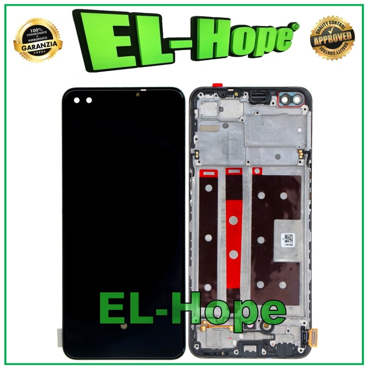 Écran LCD OLED + cadre pour Oppo A93 4G CPH2121 Écran tactile en verre
