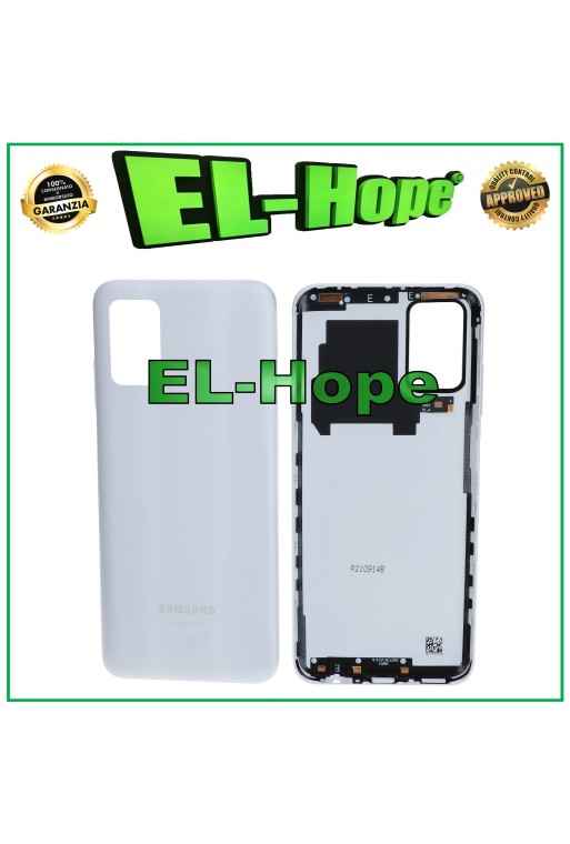 Cache batterie arrie're blanc d origine pour Samsung Galaxy A03S SM-A037F