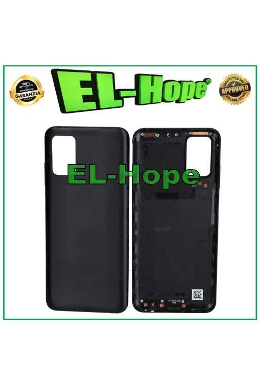 Cache batterie arrie're noir d origine pour Samsung Galaxy A03S SM-A037F