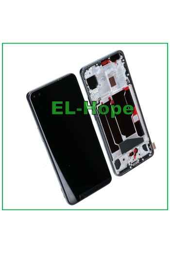 Écran tactile TFT LCD + châssis pour OnePlus Nord 5G AC2001 AC2003 / 8 Nord 5G Noir