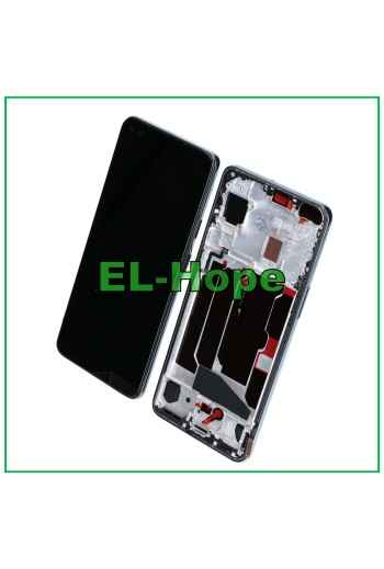 Écran tactile TFT LCD + châssis pour OnePlus Nord 5G AC2001 AC2003 / 8 Nord 5G Noir