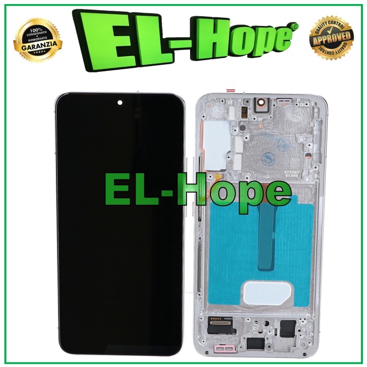 Écran LCD OLED tactile blanc pour Samsung Galaxy S22+ Plus SM-S906