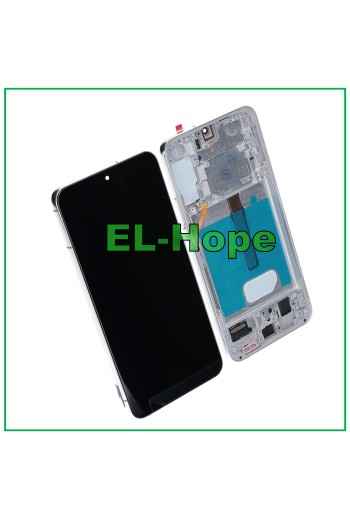 Écran LCD OLED tactile blanc pour Samsung Galaxy S22+ Plus SM-S906