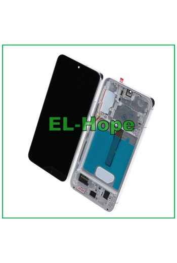 Écran LCD OLED tactile blanc pour Samsung Galaxy S22+ Plus SM-S906