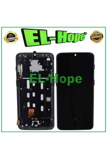 Écran LCD OLED + cadre pour OnePlus 6T A6010 A6013 Écran tactile Noir
