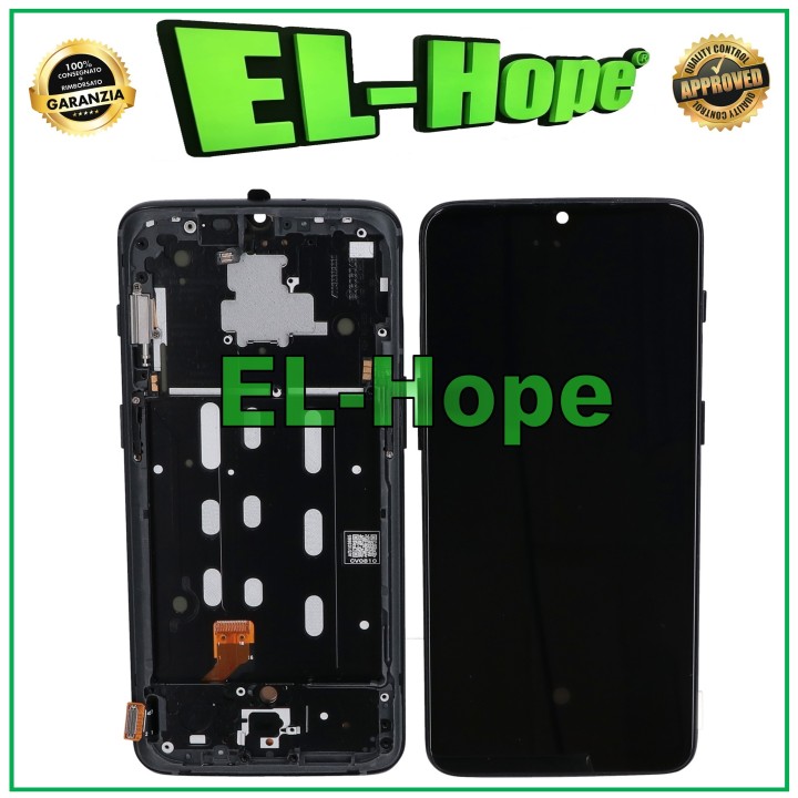 Écran LCD OLED + cadre pour OnePlus 6T A6010 A6013 Écran tactile Noir