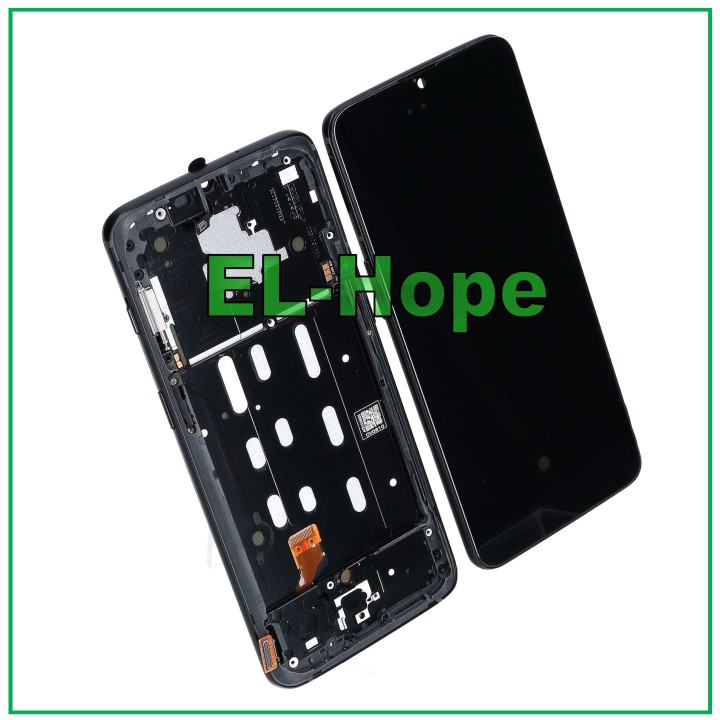 Écran LCD OLED + cadre pour OnePlus 6T A6010 A6013 Écran tactile Noir