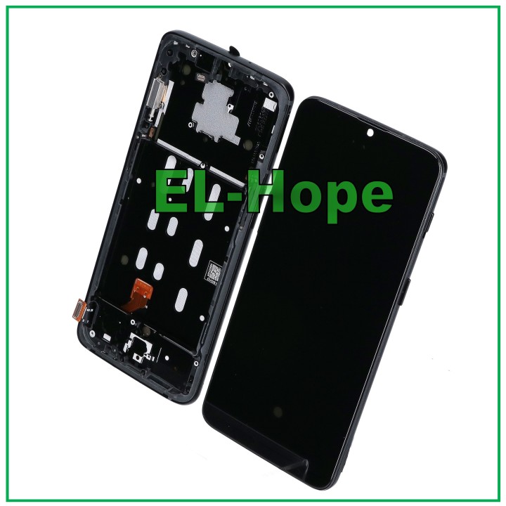 Écran LCD OLED + cadre pour OnePlus 6T A6010 A6013 Écran tactile Noir