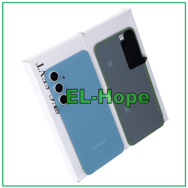 Cache batterie arrie're bleu d origine pour Samsung Galaxy S23 FE SM-S711B