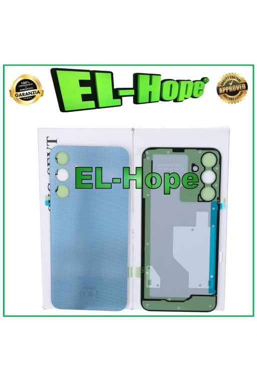 Cache batterie d origine Samsung Galaxy A25 SM-A256 Bleu