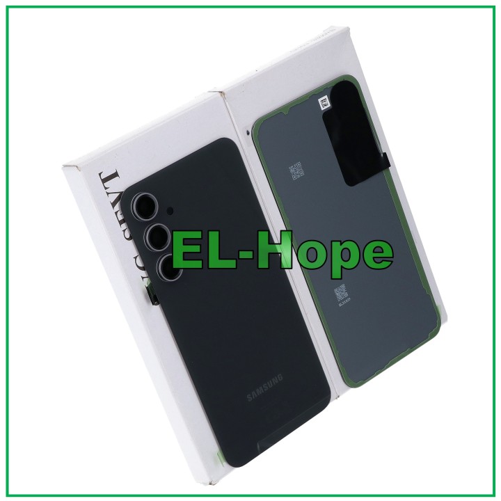 Cache batterie arrie're graphite d origine pour Samsung Galaxy S23 FE SM-S711