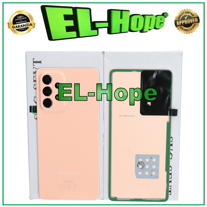 Coque de protection batterie orange d origine pour Samsung Galaxy A53 5G SM-A536B