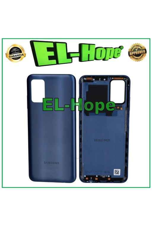 Cache batterie arrie're bleu d origine pour Samsung Galaxy A03S SM-A037G