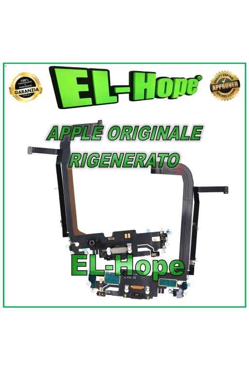 Connecteur de charge plat d origine pour Apple iPhone 13 Pro Max Noir graphite remis a' neuf