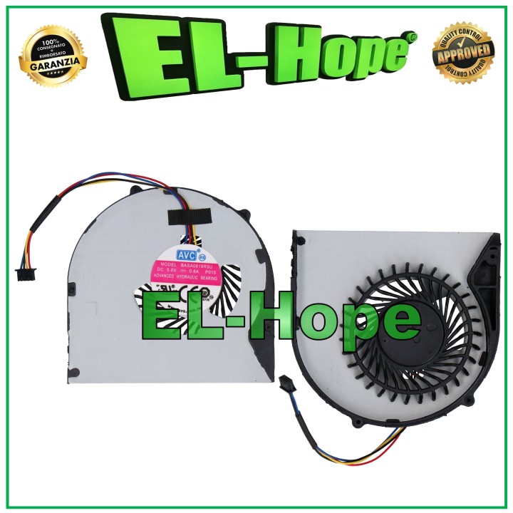 Ventilateur CPU BASA0819R5U pour Lenovo B480A B485 B490 B590 M490 M495 E49 4 broches