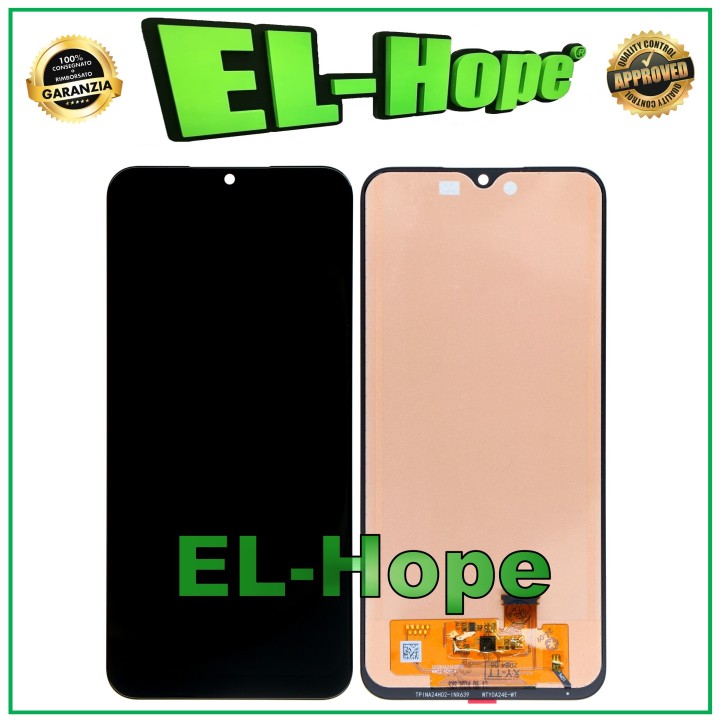 Écran tactile LCD TFT en verre noir pour Samsung Galaxy A25 5G (2023) SM-A256
