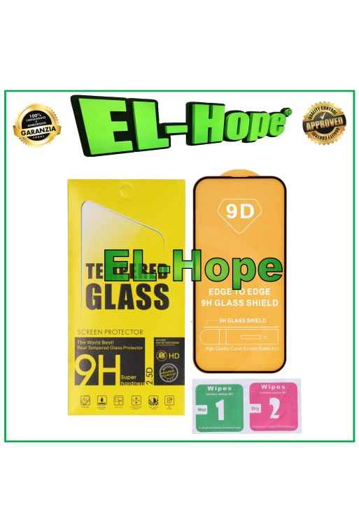 Film en verre trempe' 3D incurve' pour e'cran LCD Apple iPhone 15