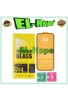 Protection d e'cran en verre trempe' incurve' 3D 9D couvrant inte'gralement l e'cran de l iPhone 15