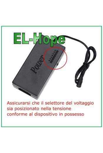Chargeur de batterie de voyage universel pour PC et ordinateur portable, alimentation 120 W, 8 adaptateurs