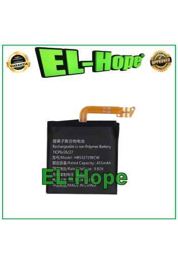 Batterie HB532729ECW pour Huawei Watch 3 / GT 2 46 mm 455 mAh, e'quivalente a' l originale