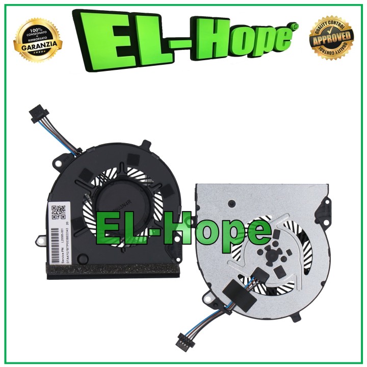 Ventilateur de processeur L25585-001 L23895-001 pour HP Pavilion Series 15-CS 15-CW 4 broches
