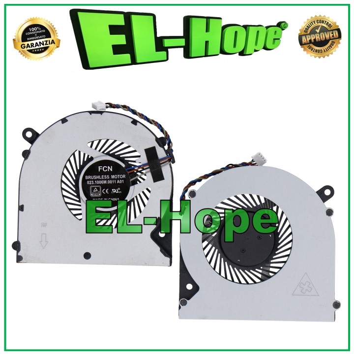 VENTILATEUR CPU POUR FUJITSU LIFEBOOK A544 (VERSION 2) LARGEUR 7 cm 4 BROCHES