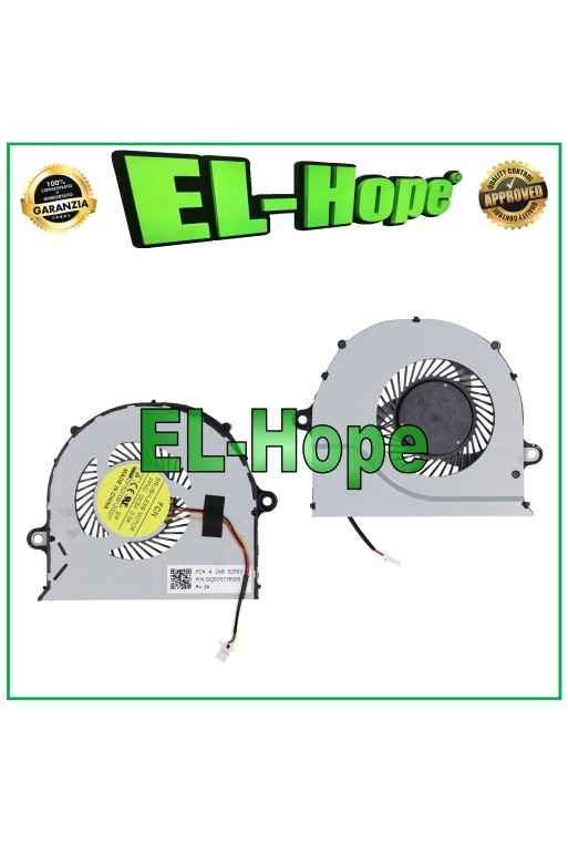 Ventilateur CPU DFS200912000T pour ordinateur portable ACER ASPIRE se'rie E-5 / V3, 3 broches 