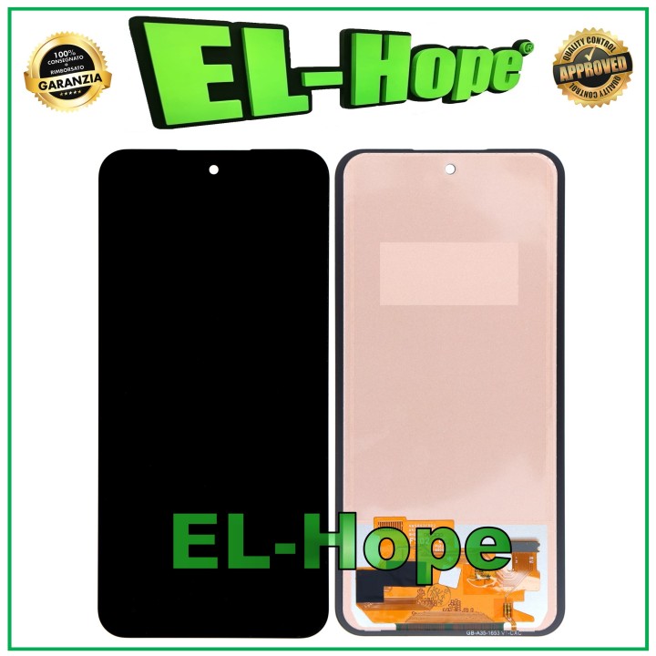 Écran tactile LCD TFT en verre noir pour Samsung Galaxy A55 5G SM-A556 A556B