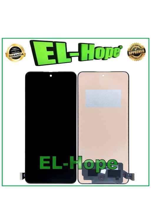 Écran LCD TFT tactile en verre noir pour Xiaomi Mi 12T (22071212AG/12T PRO)