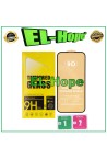Protection d e'cran en verre trempe' incurve' 3D 9D couvrant inte'gralement l e'cran de l iPhone 14 Pro Max