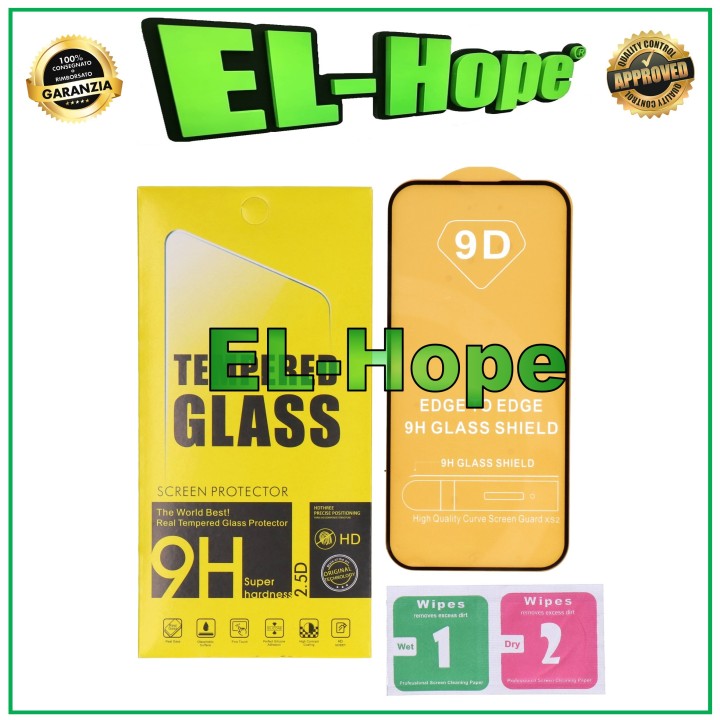Protection d e'cran en verre trempe' incurve' 3D 9D pour iPhone 15 Pro
